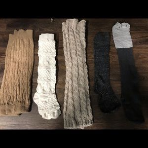 Leg Warmers over the knee socks knee high socks